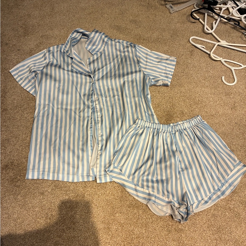Striped Pajama Set